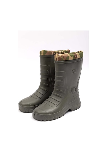 Gezer Kışlık Erkek Çoraplı Kısa Fır Çizme Gc7kmm.00361.02.065.4d Yeşil