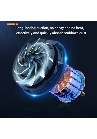 Küçük Kablosuz Şarj Araba Elektrikli Süpürge El Yüksek Güçlü Elektrikli Süpürge, Renge Göre Sırala: 117cd-siyah