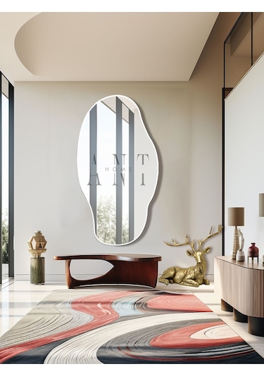 Klas Boy Ayna / Duvar Boy Aynası / Salon Aynası / Konsol Aynası / Hol Aynası / 150 X 80 Cm 100 X 150 Beyaz