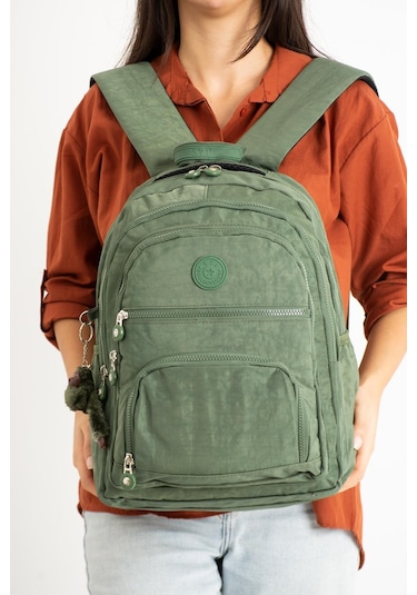Ultra Hafif Orta Boy Sırt Çantası Unisex Yeşil Model: 571-3c - Yeşil