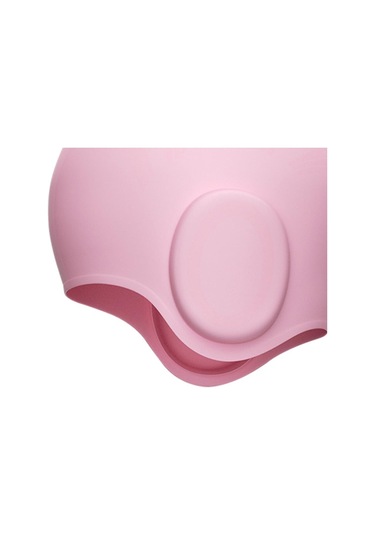 Suntek Kulak Koruma Uzun Saçlı Yüzme Şapkası Yüksek Pembe