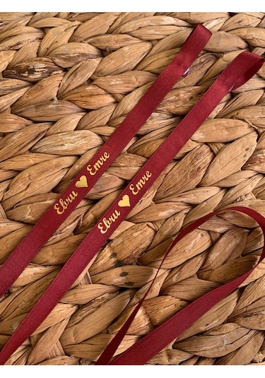 İsimli Söz Nişan Kurdelesi B-5