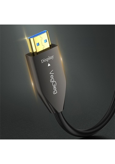 Veggieg 8k/60hz 4k/120hz 48gbps Hdr Arc Hdcp Fiber Optik Hdmı 2.1 Kablo 40 Metre