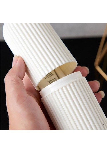 Pembe Seyahat Taşınabilir Diş Fırçası Diş Macunu Tutucu Saklama Kutusu Kutusu Organizatör Ev Depolama Bardak Açık Tutucu Banyo Aksesuarı Pembe