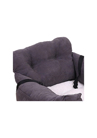 Homyl Köpek Araba Koltuğu Yatak Kitty Kitten Küçük Koyu-gri