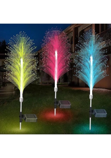 Powermaster Pm-21643 Solar Ledli 7 Renk Değiştiren Bahçe Dekorasyon Aydınlatma 2li Paket-95914