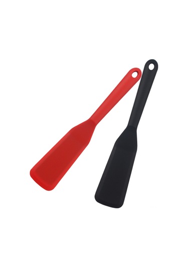 Youmex Silikon Mini Tava Paleti, 2 Adet Kırmızı+siyah , Isı Dayanıklı, Anti-yapışkan, Evcil Yemekler, Omlet, Kurabiye İçin Ergonomik Tutamaklı Kırmızı - Siyah
