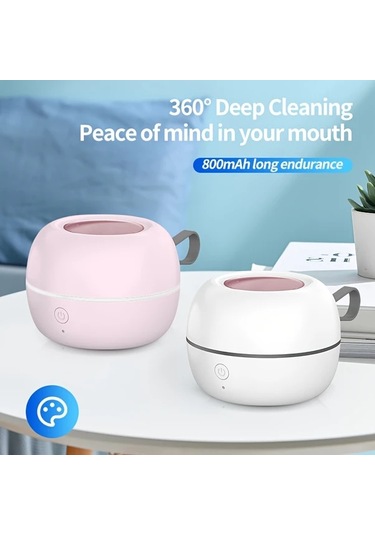 Willowhaven Pembe Taşınabilir Büyük Kapasiteli Uv Temizleme Kutusu 180s Hızlı Şarj Edilebilir Kompakt