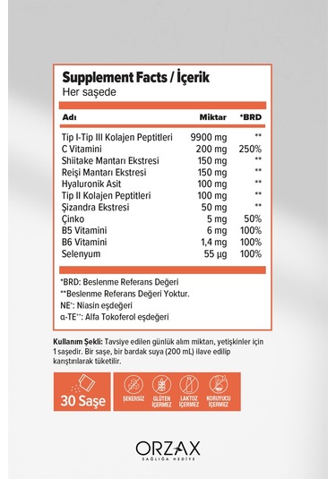 The Collagen Mushroom Glow 30 Saşe