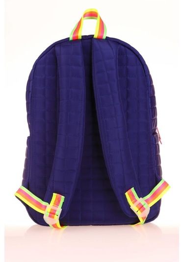 Kaukko Quilted Sırt Çantası Navy Blue K1773