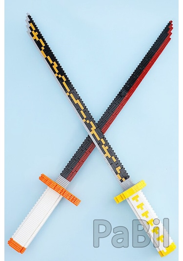 Kimetsu No Yaiba Demon Slayer 392 Parça 480 Mm Figür Katana Giyu