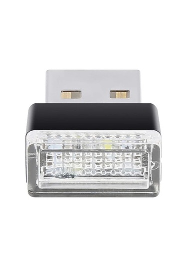 Mini Usb Led Araba Lambası, Dekorasyon Atmosferi İçin Neon Işık, Tak Ve Çalıştır, Araba Lambası Çok Renkli