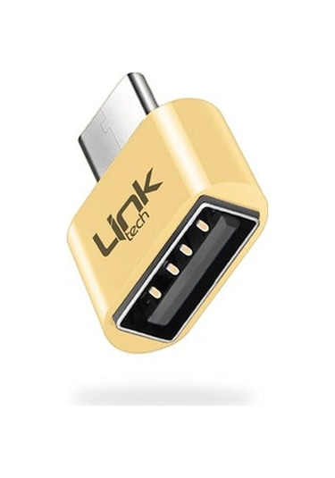 Linktech O192 Usb - Type-C Dönüştürücü Otg Metal Adaptör
