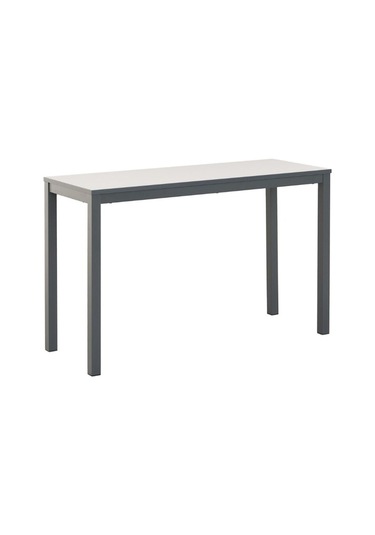 Balkon Masası 120 X 45 Cm Gri