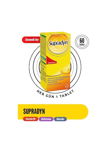 Supradyn Koenzim Q10 60 Tablet