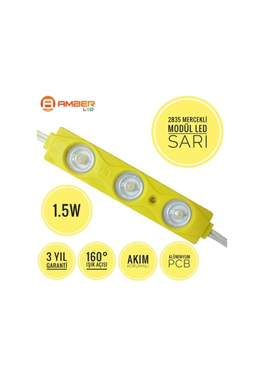 Amber Led Mercekli Modül Led 1.5 W 390455998