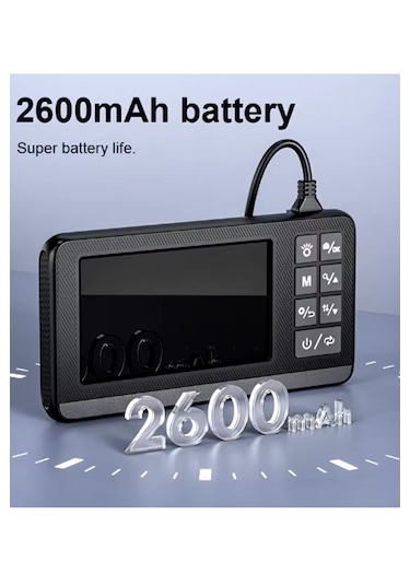 Vothoon NHR-32 Ekranlı Çift Kameralı 10 M Sert Kablo Endoskop Hafıza Güvenlik Kamerası