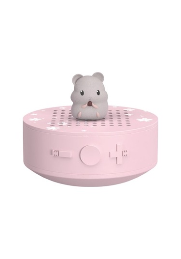 Şirin Taşınabilir Bluetooth Hoparlör: Güçlü Bas, Gürültü Önleme, Kablosuz Bağlantı, 5 Saat Çalma Süresi, Pembe