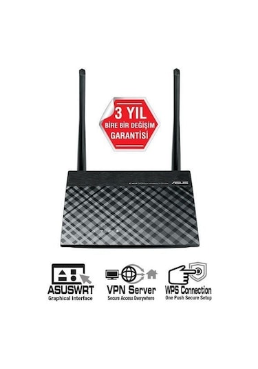 Asus Rt-N11P 300Mbps 4Port 2Adet 5Dbi Ap/Router Universal Repe...