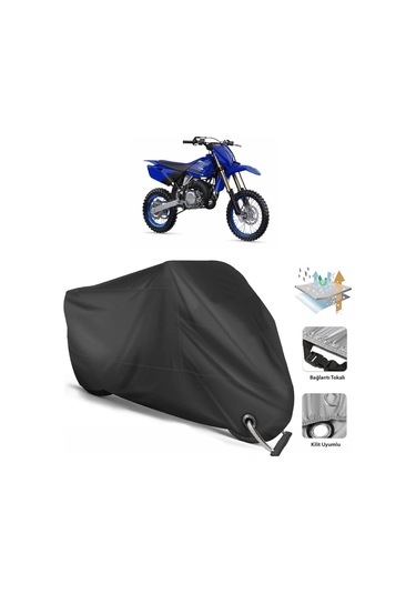 Yamaha Yz 85 Motosiklet Branda (Bağlantı, Kilit Uyumlu)-Siyah (457222364)
