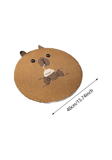 Suntek Capybara Sandalye Minderi Oturma Yatak Odası Stil-a