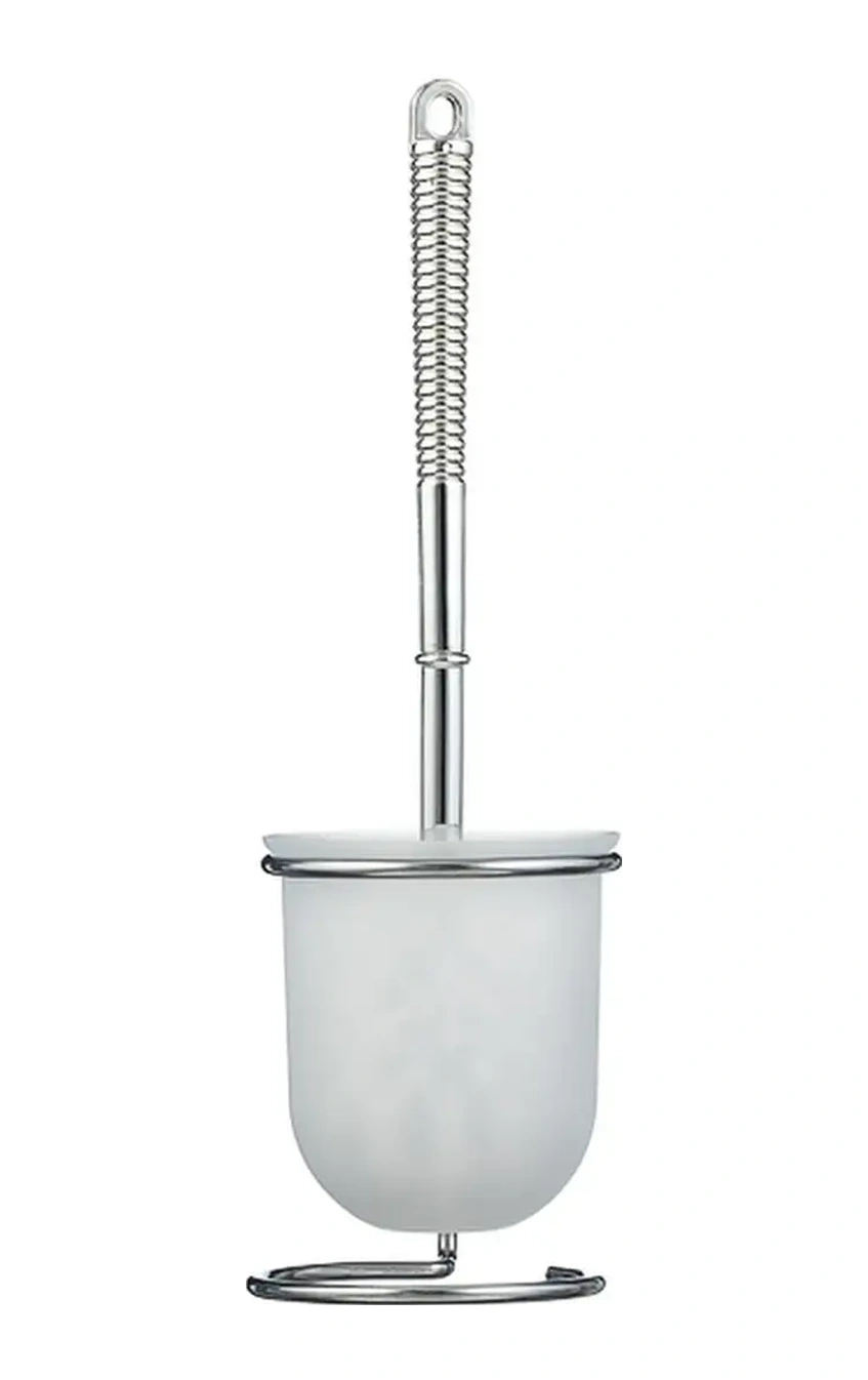 Kroffos Toilet İçin Tabureli Yer Tipi Tuvalet Fırçası 55253007 Gri