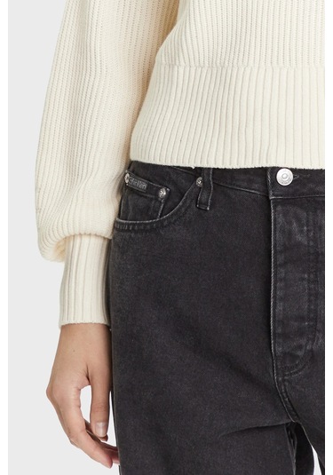 Calvin Klein Bayan Kazak Lv047d349g 101 Beyaz Beyaz