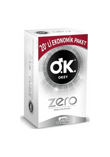 Okey Zero Prezervatif 20'li
