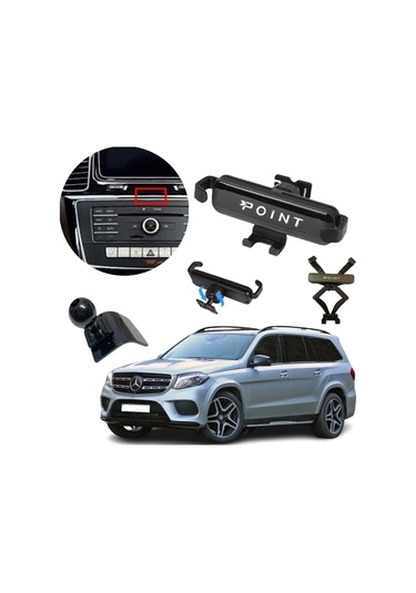 Mercedes Gls Araca Özel Cep Telefon Tutacağı Robotik Oynar Başlıklı 2016-2019 Arası Profesyonel Ürün