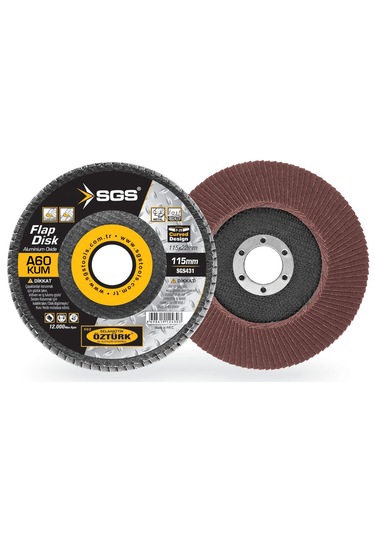 Sgs Flap Disk 115mm Ao 60kum