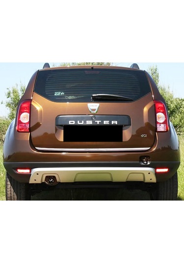 Dacia Duster 2010-2017 Arası Krom Bagaj Alt Çıta P.çelik