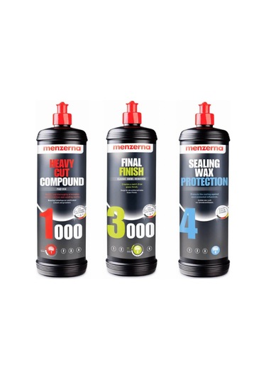 Menzerna 1000 3000 Sealing Wax 1 Litre Boya Koruma Seti