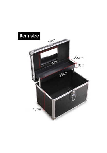 Mufunye Kozmetik Saklama Kutusu, Çok İşlevli, Bej