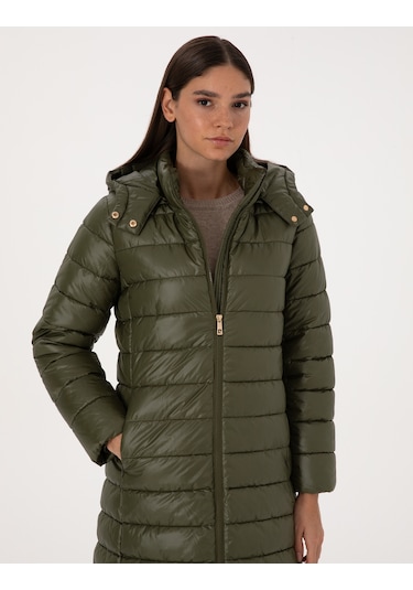 Pierre Cardin Kadın Haki Kaban 50314165-vr027 Haki