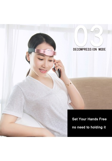 Lemestar Elektrikli Akıllı Baş Masaj Cihazı Sm-518: 3 Seviye Ayarlı, Uyku Sorunları Ve Baş Ağrısı İçin, Rose Gold/siyah Seçenekli, Şarj Edilebilir Siyah