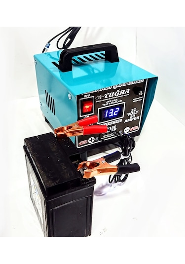 Tuğra 12 Volt 20 Amper Dijital Akü Şarj Cihazı