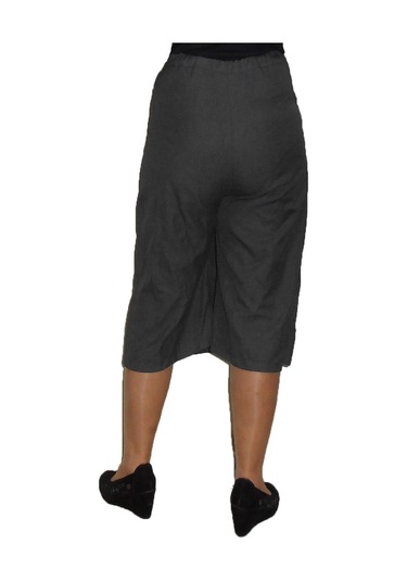 Koyu Gri Şort Etek Art.36 Gri