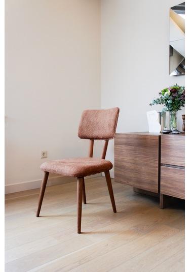 Dolly Ahşap Sandalye Ceviz-kahverengi