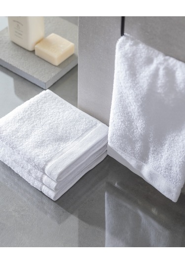 Avelia 4'lü %100 Pamuk El Havlusu - Beyaz - 30x50 Cm 8684427281376 Çok Renkli