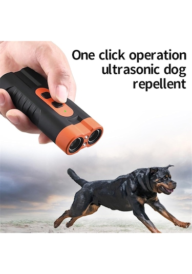 Hangfox Mini Ultrasonik Köpek Repelleri - Yüksek Güçlü, Uzun Mesafeli, Anti-havlama Eğitici, Dış Mekan Kişisel Güvenlik Aleti