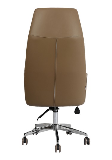 Hunt Mobilya Vaga Krem Deri Ofis Yönetici Koltuğu Kahverengi