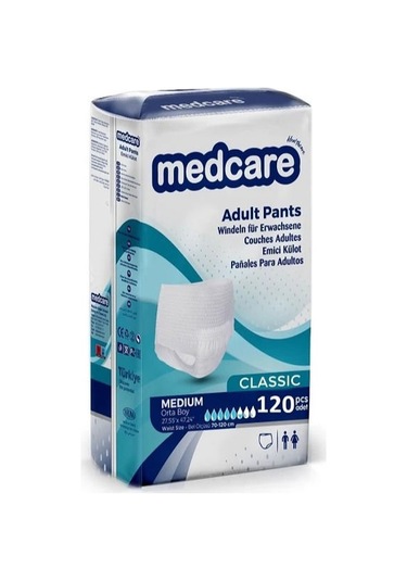 Medcare Emici Külot Hasta Bezi M 120'li