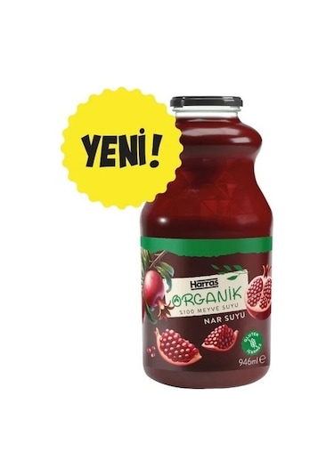 Organik %100nar Suyu 946 ML