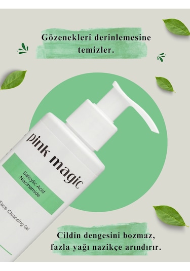 Pink Magic Arındırıcı Yüz Temizleme Jeli 200 ML