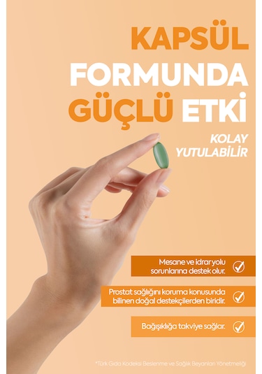 Bal Kabağı Çekirdeği Yağı Softjel 90 Kapsül 1300 Mg