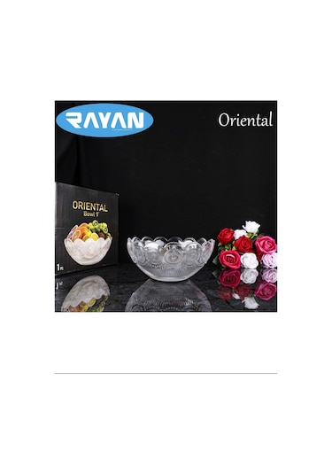 Cam Kase Bohemia Meyvelik 23 Cm. Royaleks-g-505b Çok Renkli