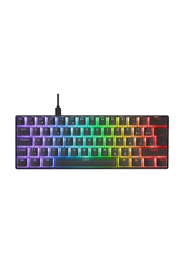 Everest Brıar Siyah Q Red Switch Rgb Type-c Mekanik Gaming Oyuncu Klavyesi