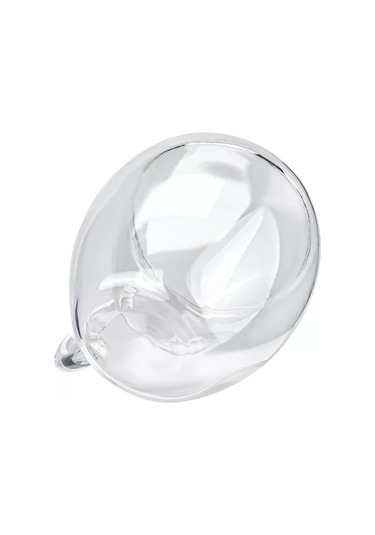 Miland Home Çay Ve Kahve İçin Kalp Desenli Çift Duvar Ve Tabanlı Kupa 188568840 Beyaz