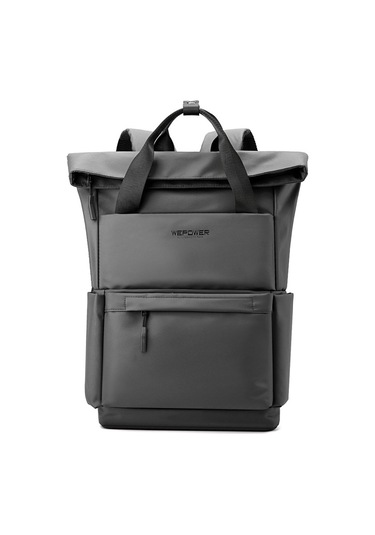 Sones Wepower Büyük Kapasiteli Pilet Çanta Kısa Seyahat Sırt Çantası Hafif Günlük Bilgisayar Çantası Gri
