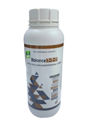 Balance 7-7-7 Npk Organomineral Sıvı Gübre 1 L 1 Lt